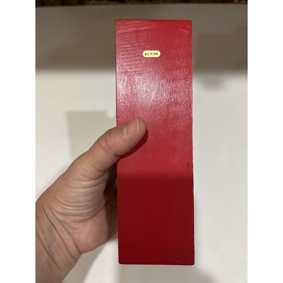 Vintage Cast Iron Hand Painted Nutcracker Table Top Heavy Duty 7" Christmas - Picture 4 of 6